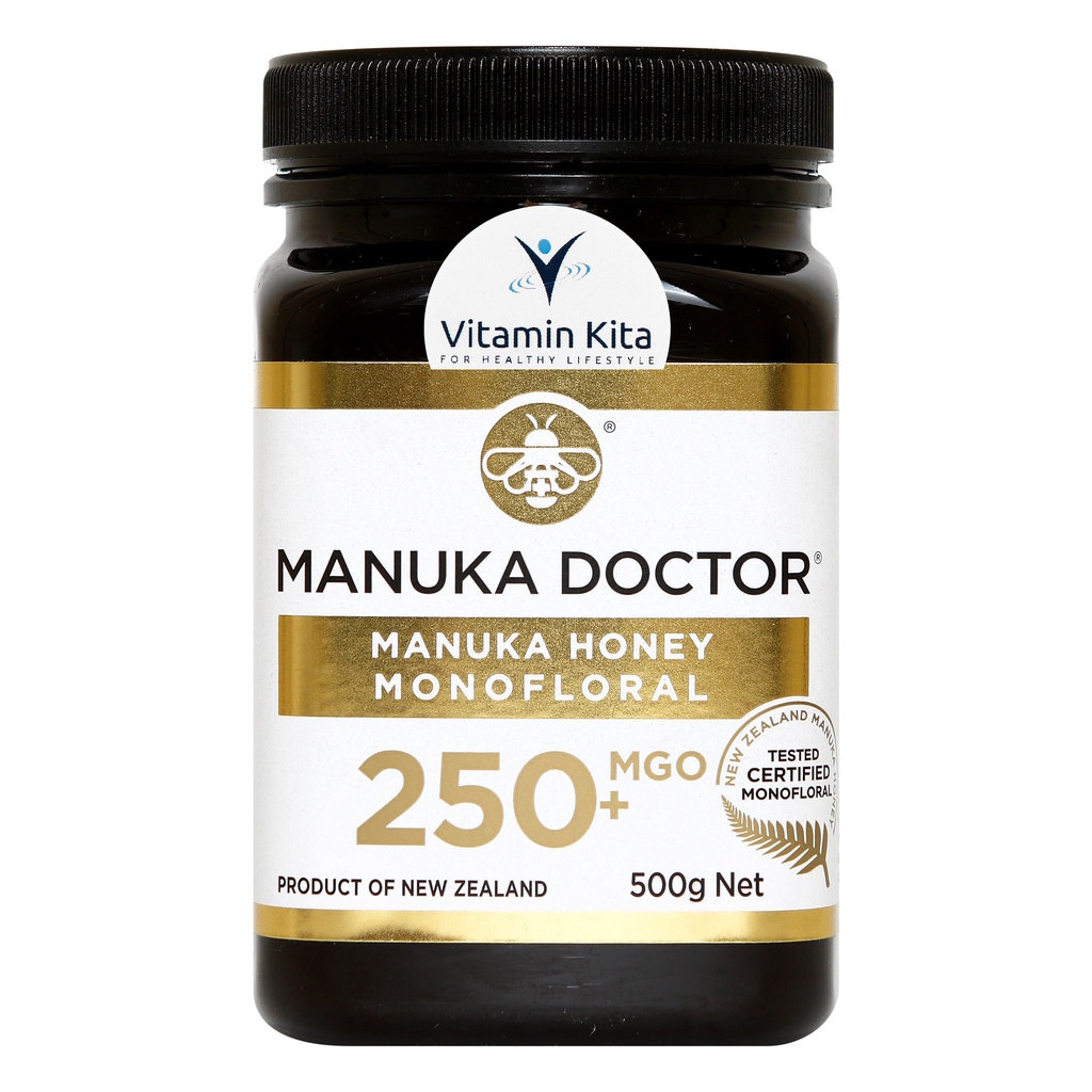 MANUKA DOCTOR MGO 250+ | meningkatkan imunitas dan sistem pertahanan tubuh secara mandiri dengan melawan bakteri jahat