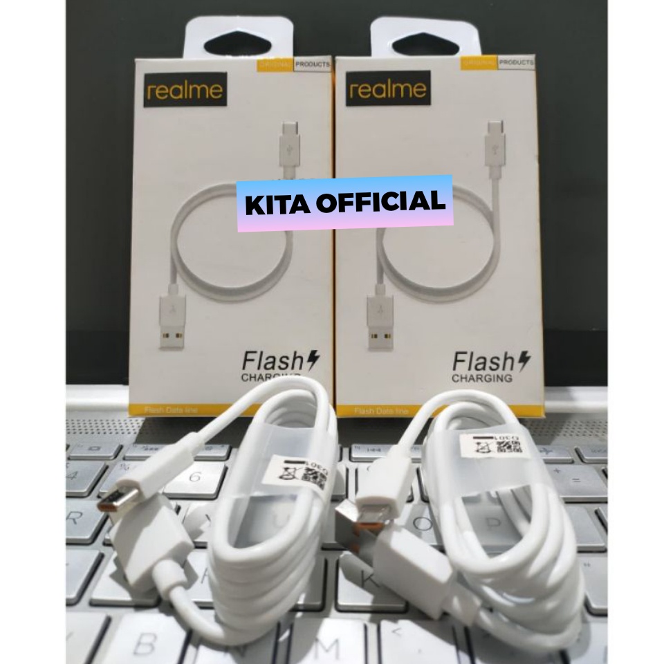 Kabel Data Realme 2a Original 100% Super Fast Charging