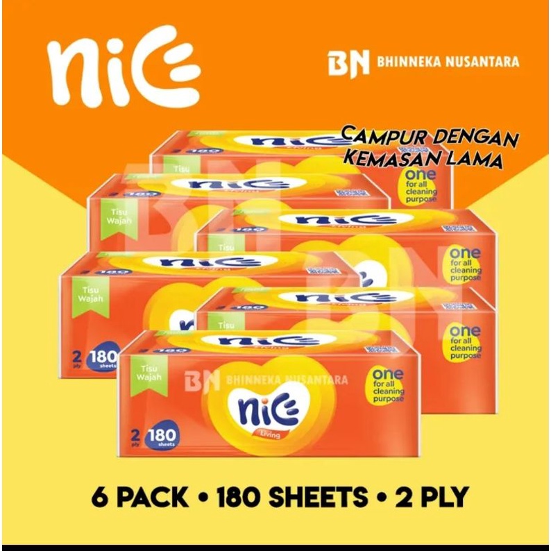 Tisu nice 180 sheet / tissue nice 180 sheet