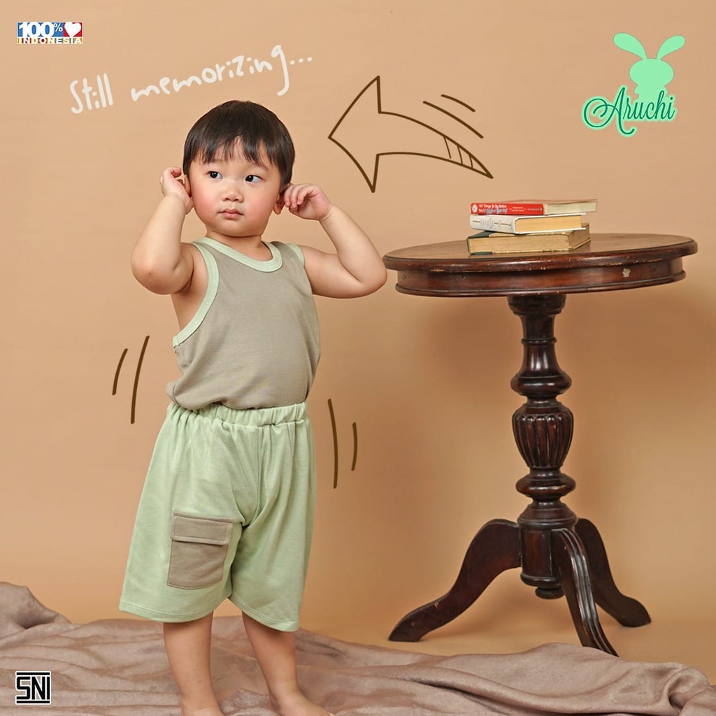 Aruchi Setelan Kutung Gianca Series / Setelan Anak Murah - Baju anak Murah