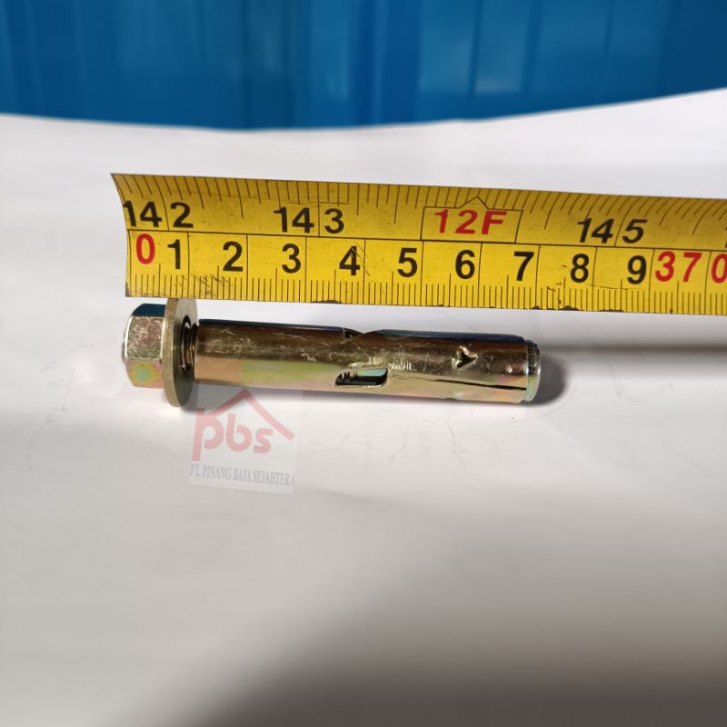 DINABOLT 12x75 / DINABOLT 12mm x 75mm / ANGKUR TEMBOK 7.5CM