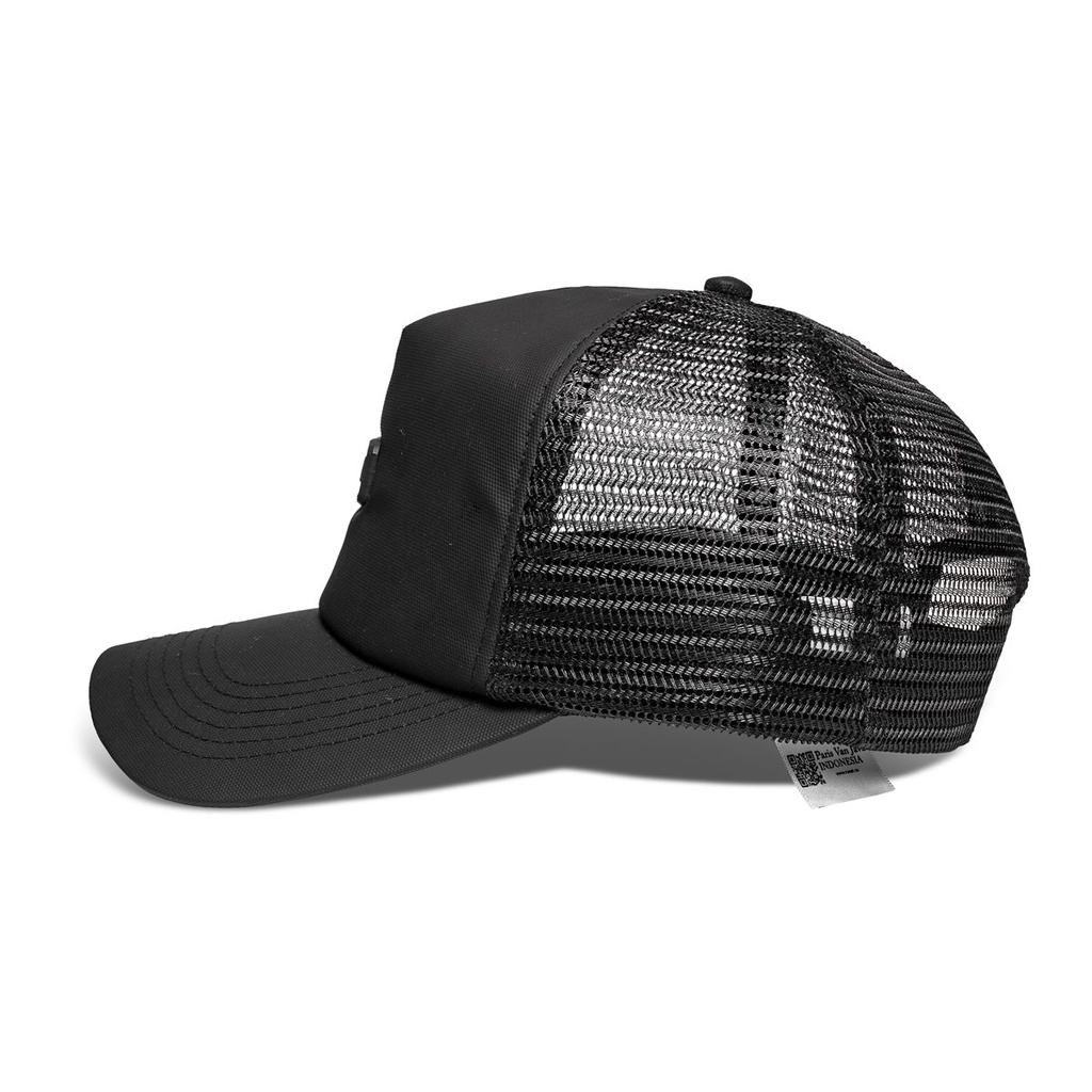 RUSEL CO I Caps Alexy  I Black On Black I Topi Pria l Topi Trucker