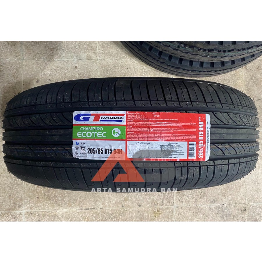 Ban GT Radial Champiro Ecotec 205 / 65 R 15 R15
