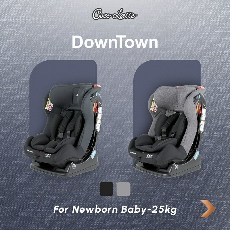 Carseat Cocolatte 8762 DownTown /Carseat Cocolatte Uptown / Kursi Mobil Anak