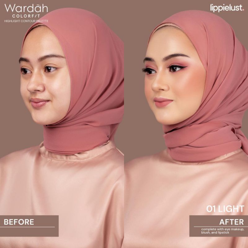 WARDAH COLORFIT HIGHLIGHT CONTOUR PALETTE