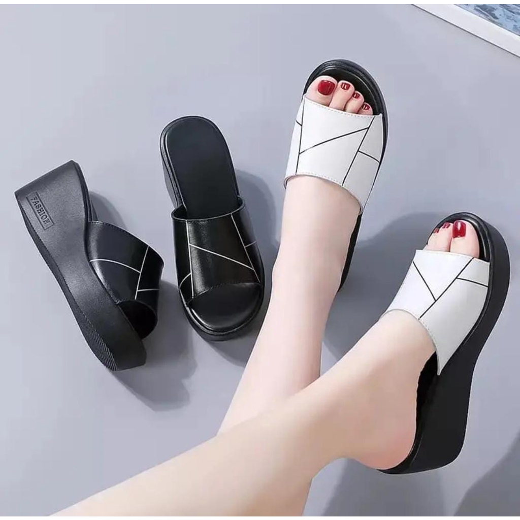 Sandal Wedges Wanita Terlaris // Sandal Wedges Wanita Trendy