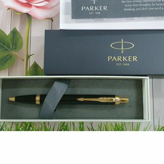 

[N-C4C[✉] Pulpen Parker Original IM New Lq Black GT Gratis grafir Nama Atau Logo bukan Montblanc Dupont paling laris