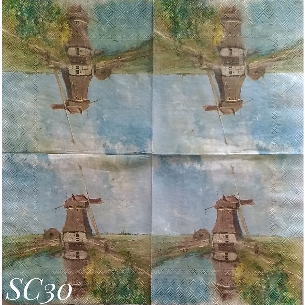 

Napkin Eropa Scene SC30 / Tissue Decoupage