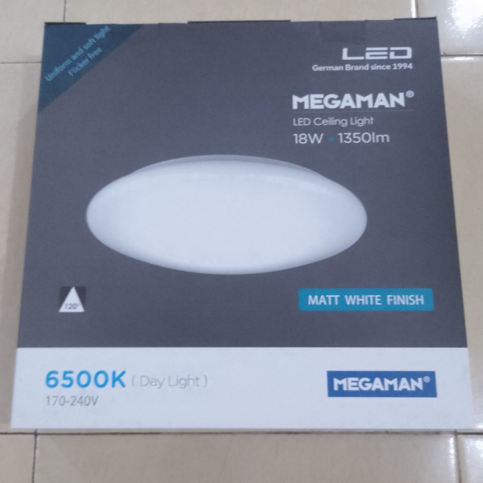 LAMPU BARET / LAMPU PLAFON MEGAMAN MXL 1045 SLIM