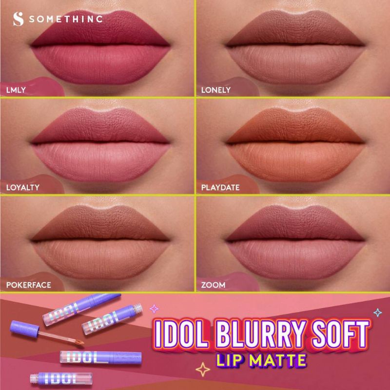 SOMETHINC - Idol Blurry Soft Lip MatteIdol Blurry Soft Lip Matte
