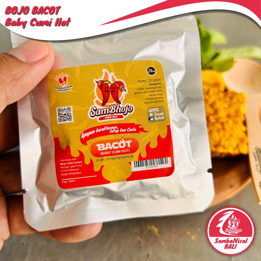 

Sambal Baby Cumi, Sambal Cumi Sachet 20 gr