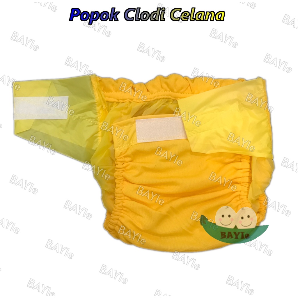 Babysmart -  3 Pcs Popok / Celana Bayi Kain REKAT Cuci Ulang PERMATA/ Diapers / Celana Lampin / Clodi Murah