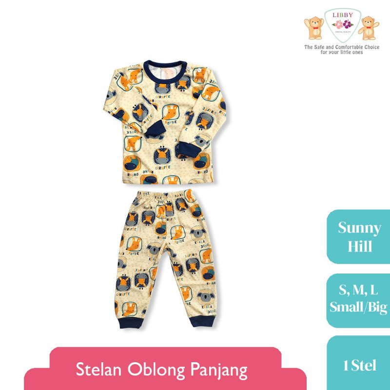 LIBBY Baju Lengan Panjang + Celana Panjang