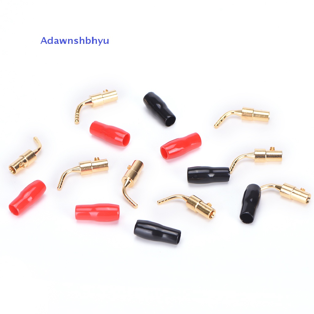 Adhyu 8PCS 2MM Sekrup Konektor Pisang Kabel Speaker Audio Pin Plug Untuk Hifi Hot sale ID