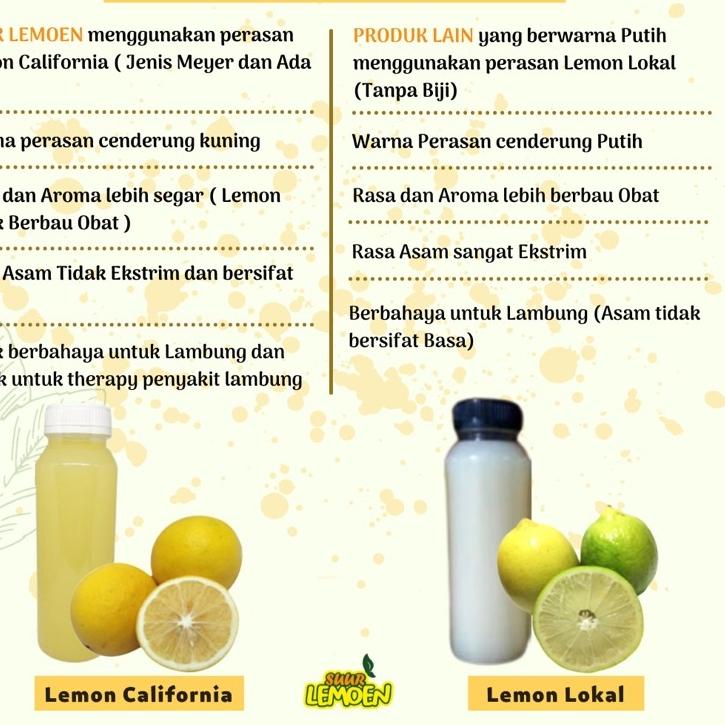 

[PRODUK QPF7D] Sari Lemon California Murni 250 ml Tanpa Merk Tanpa Brand by SUUR LEMOEN ID. AB0