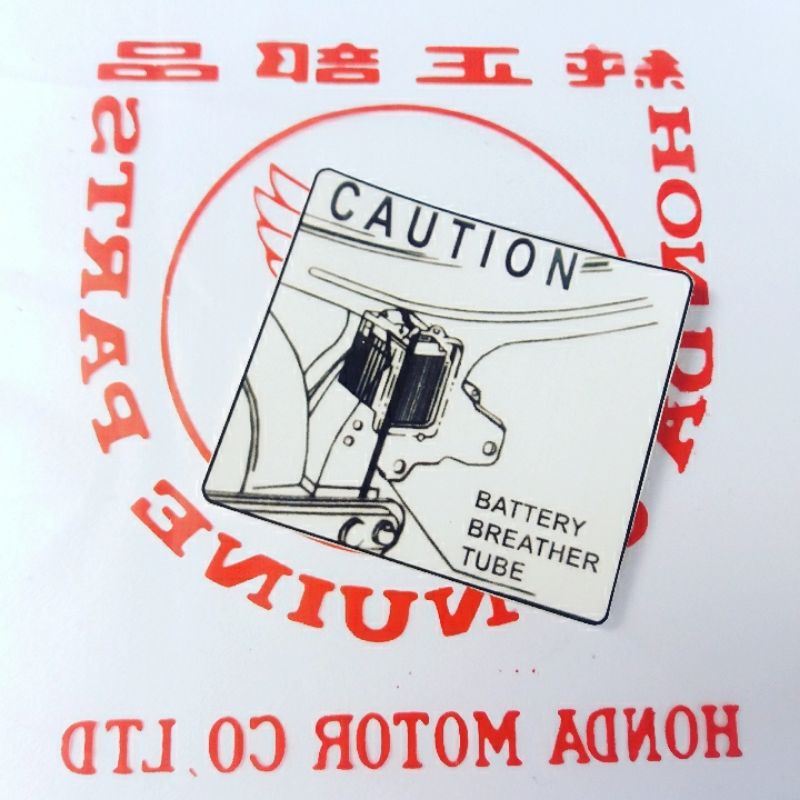 stiker rangka honda s90 s90z s110 benly cs90