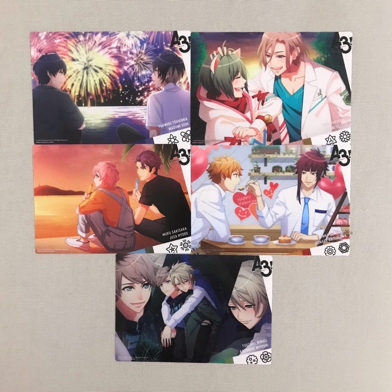 A3 Act Addict Actors Clear Visual Poster