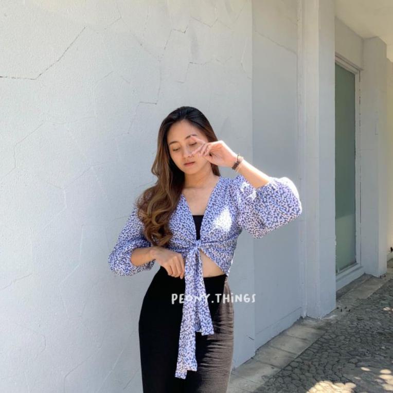 ㅰX Loly Top Atasan Wanita Crop Top TERLARIS 3879 ❅