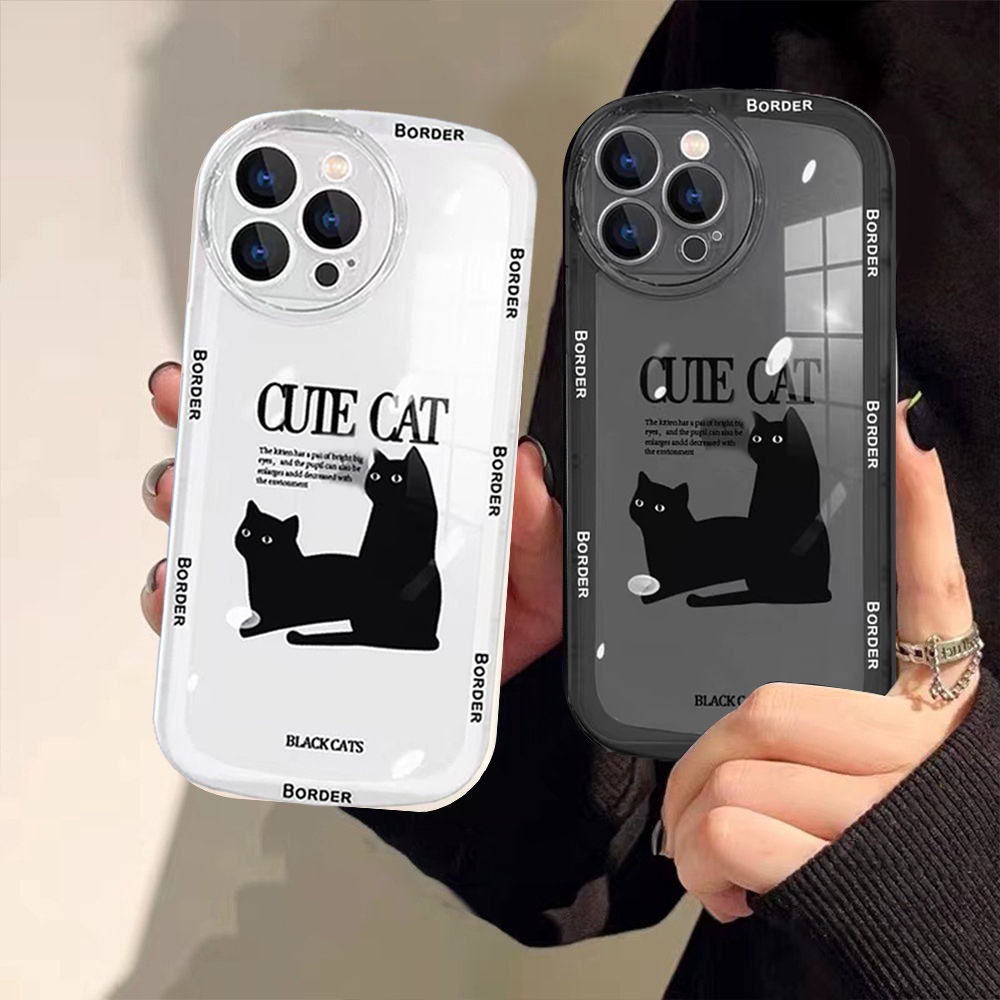 Casing Kucing Baru Untuk Redmi Note 11S 11 Pro Redmi 10C 10A 9C 9T 9A Note10 5G Note 10S Note9 Note8 Note 8 Pro Note7 Poco M3 X3 Pro NFC Kucing Lucu Lembut Silicone Phone Case Cover