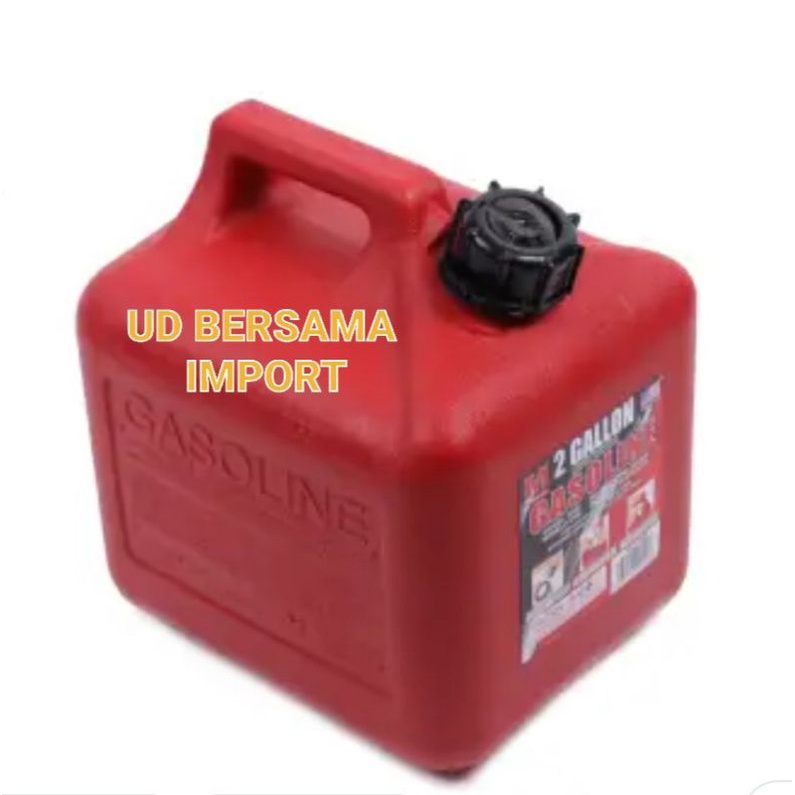 jerigen bahan bakar jurigen bensin 8 liter MIDWEST 2Gal HDPE MADE IN USA