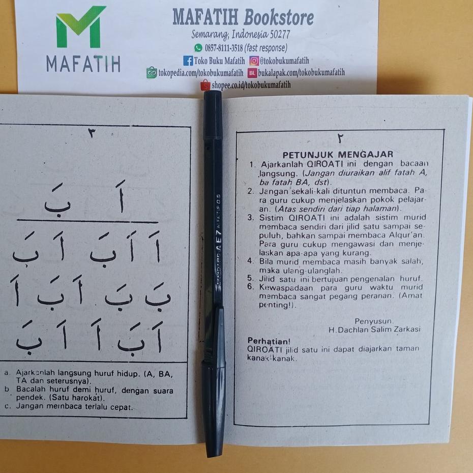[D-8]T ☛] Buku Qiro'ati lengkap 10 Jilid kecil: Metode Praktis Belajar Al-Qur'an Qiraati Qiroati Qur