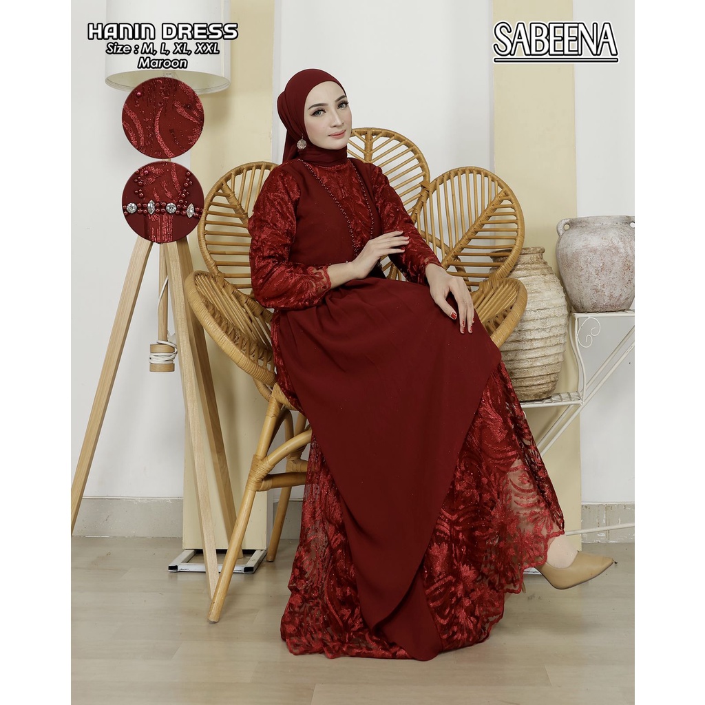 gamis tulle gamis elegant gamis kondangan coupel sama anak gamis coupel pakai payet didada