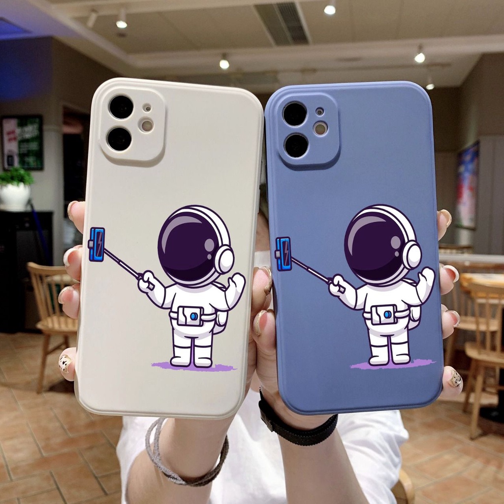 BB33 Case motif astronot for Samsung J2 J3 J4 J4+ J5 J6 J6+ J7 Note 10 10+ 20 Ultra Lite S10 S20 S21 S22 FE 5G Prime Pro