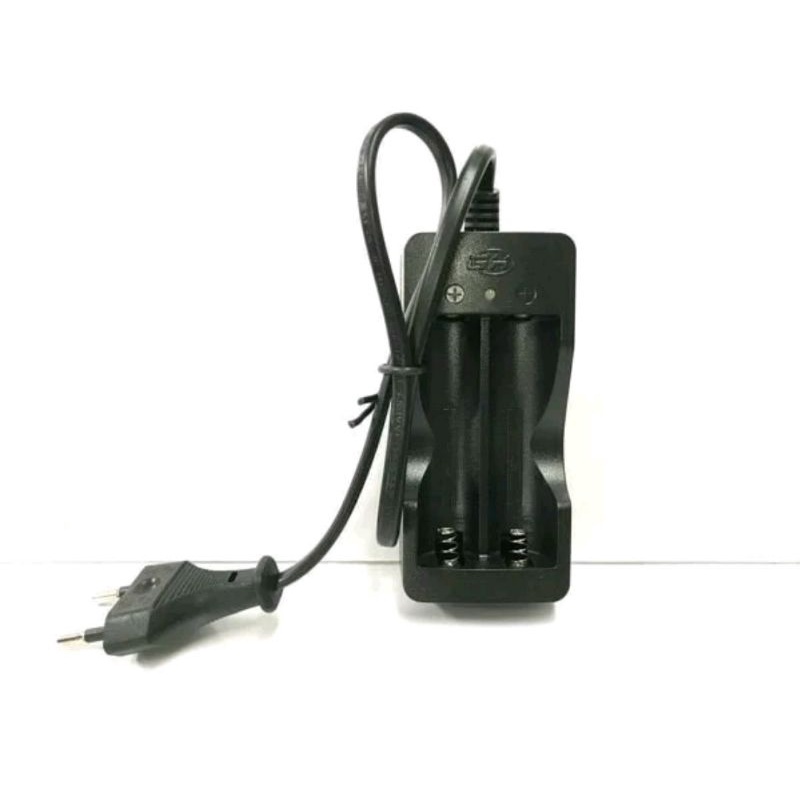 charger baterai 2 slot kabel