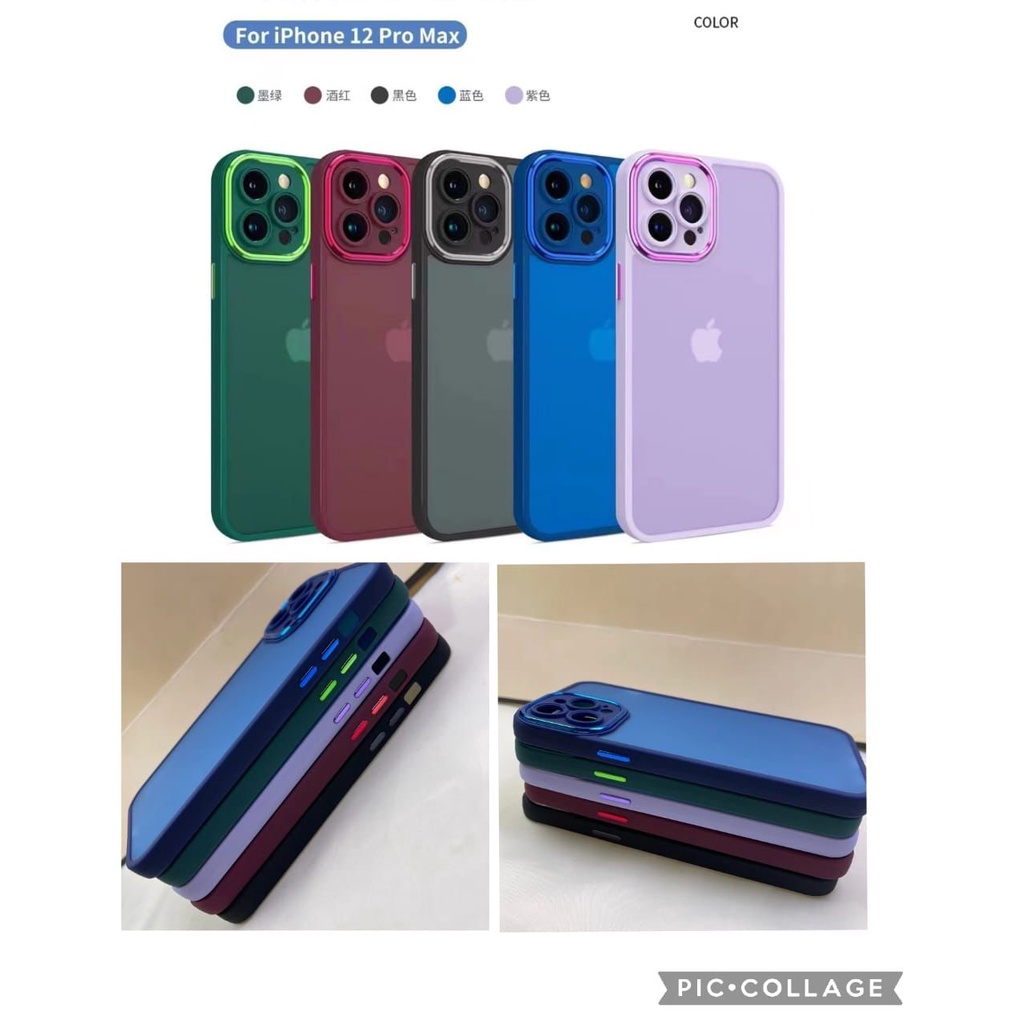 Soft Case Frosted Semi Transparant Silikon PREMIUM NEOHYBRID DOVE CHROME Iphone X / Xs Iphone XR Iphone Xs Max Iphone 11 Iphone 11 Pro Iphone 11 Pro Max Iphone 12 Iphone 12 Pro Iphone 12 Pro Max Full Frame Camera Protect