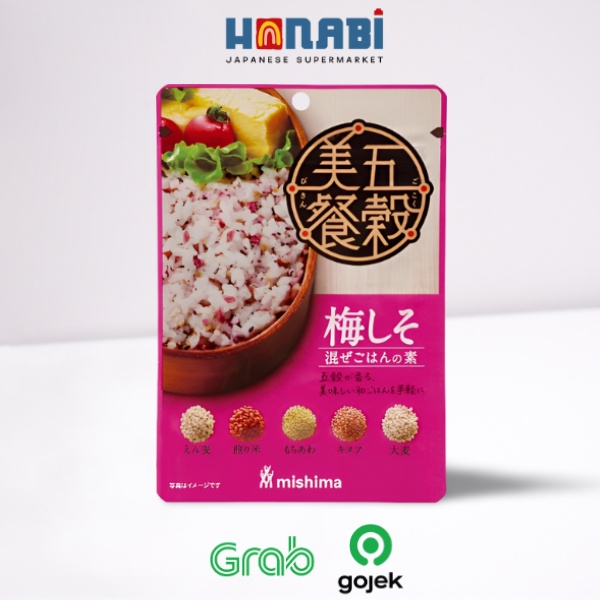 

Mishima Gokoku Bisan Umeshiso 24g - Topping Nasi Multigrain Made In Japan