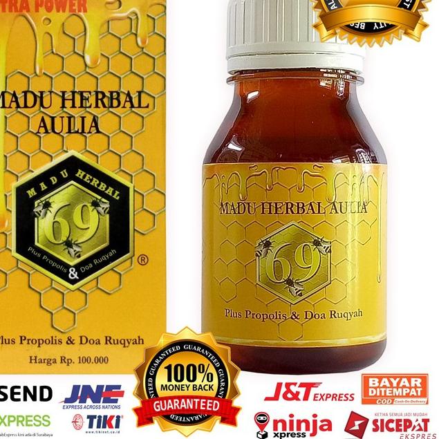 

FREE ONGKIR!Madu Herbal 69 Aulia (manis) Propolis Ruqyah|KD8