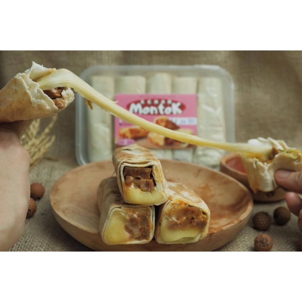 Kebab Frozen Daging Ayam Premium Keju isi 10 pcs by Kebab Montok