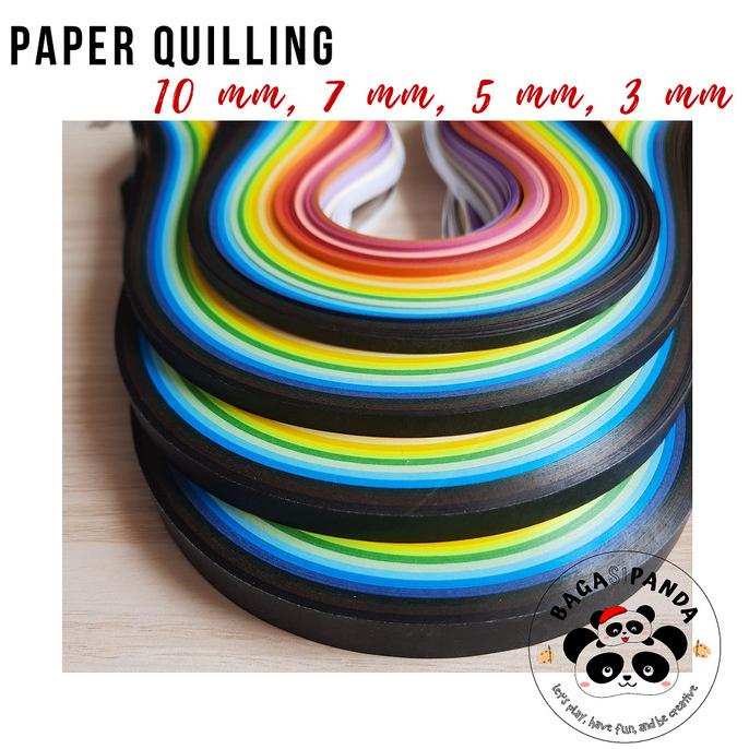 

Kertas Paper Quilling isi 260 lembar / Paper Quiling Art / Kertas Seni