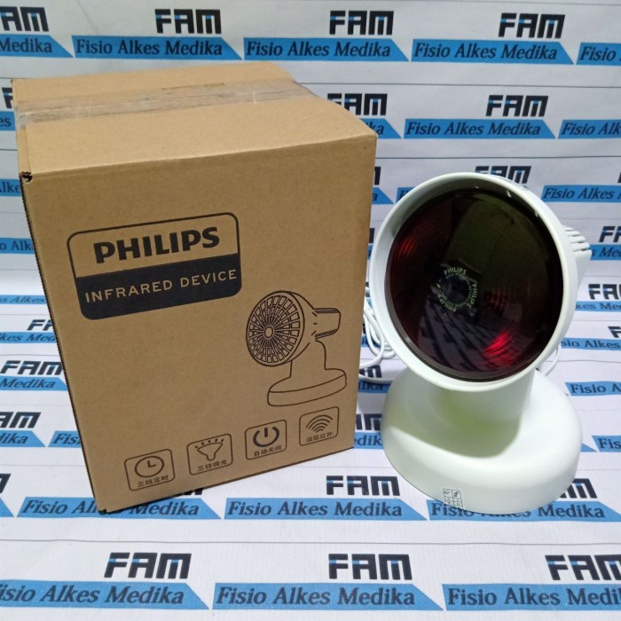 Jual Lampu Terapi Infrared Philips 150watt / Infrared Fisioterapi ...