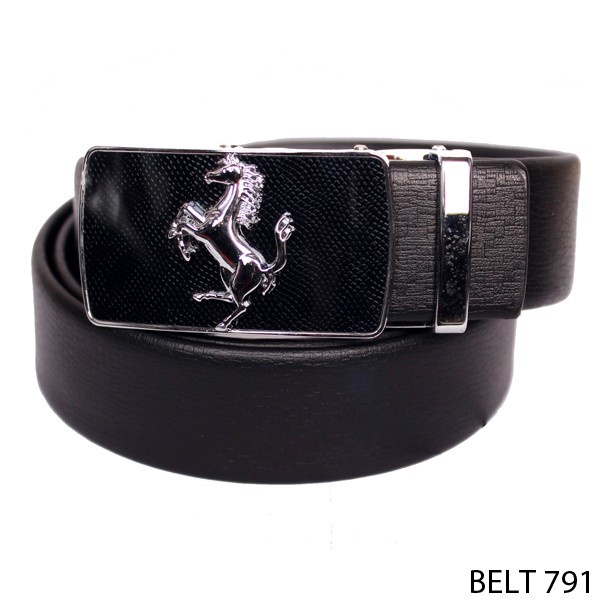 Gesper Pria Semi Kulit Semi Kulit Hitam – BELT 791