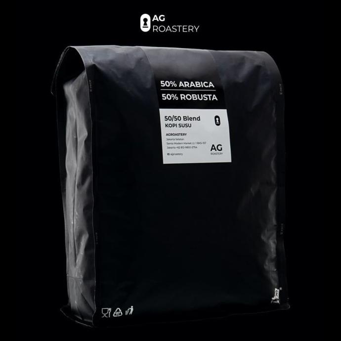 

Biji Kopi Blend 50/50 Kopi Susu Ekonomis 1 KG | 1KG
