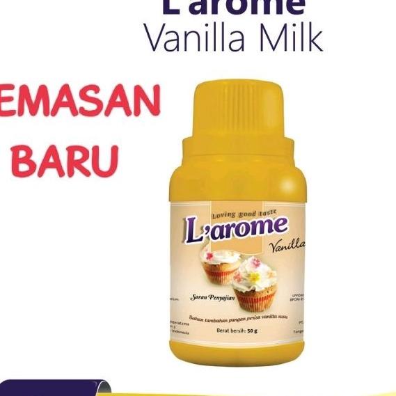 

COD✔️ L’arome Vanilla Milk Powder 50gram / Perisa Vanilla Susu Larome