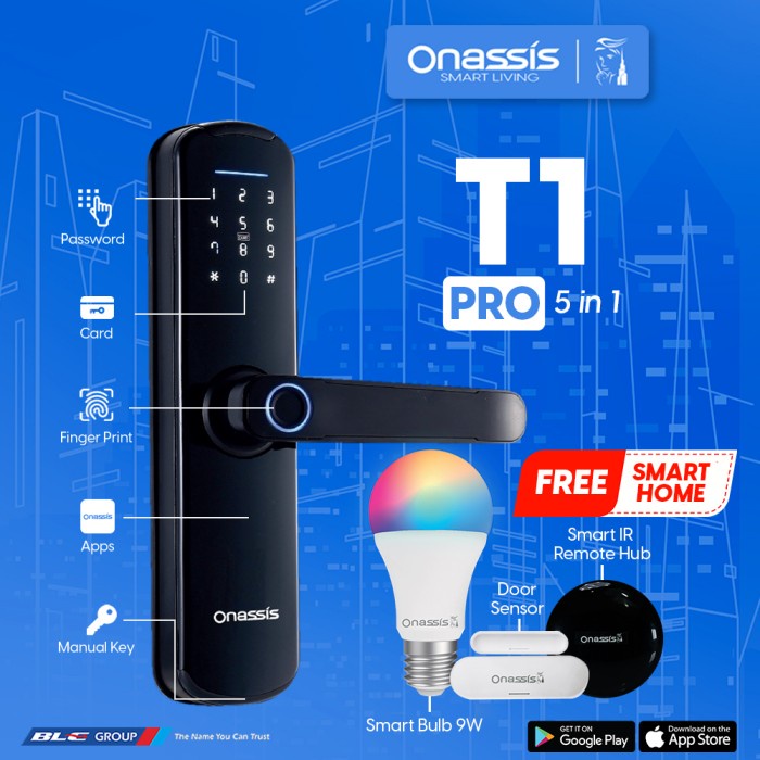 Smart Lock-Smart Home Onassis T1-PRO