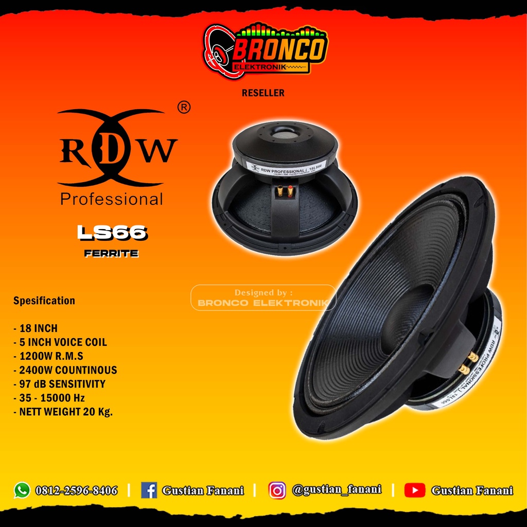 SPEAKER RDW LS66