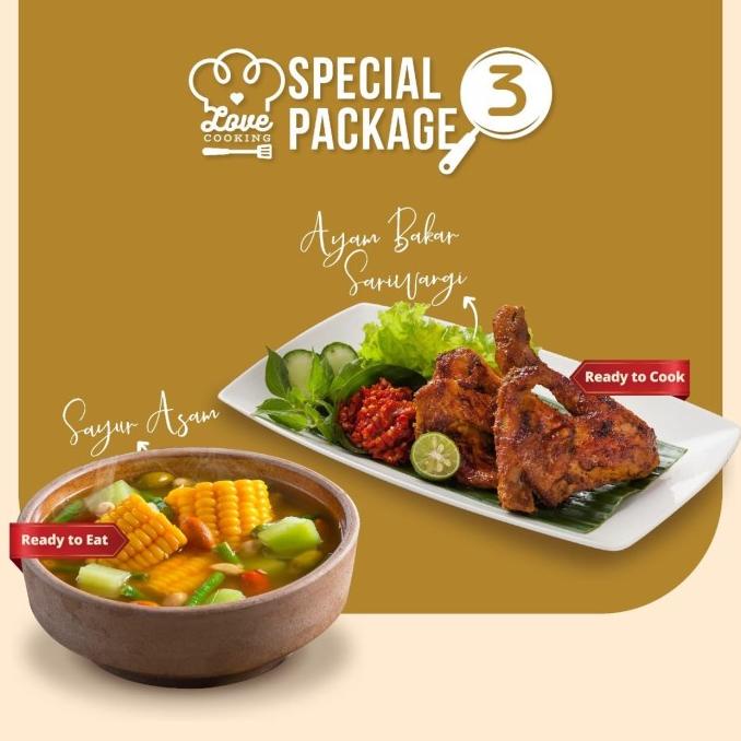 

Special Package 3 (Sayur Asam + Ayam Bakar)