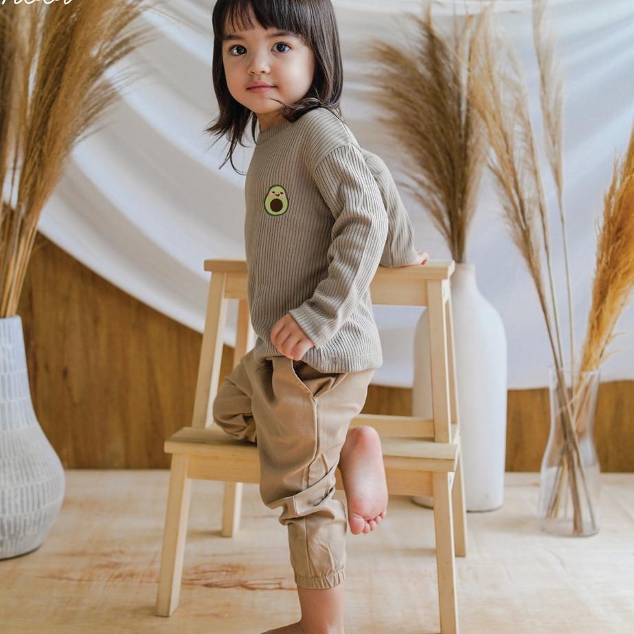 ╔║╗ Mooi Celana Jogger Anak Jogger Chinos