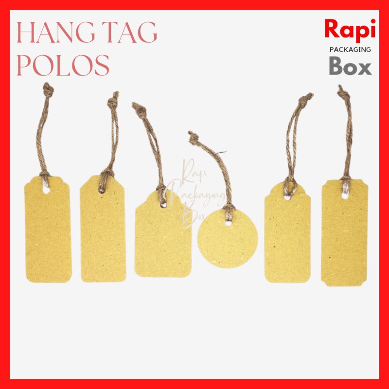 

RAPIBOX Hang Tag Polos