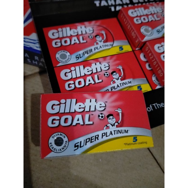 isi silet goal original isi 5silet, per pcs.