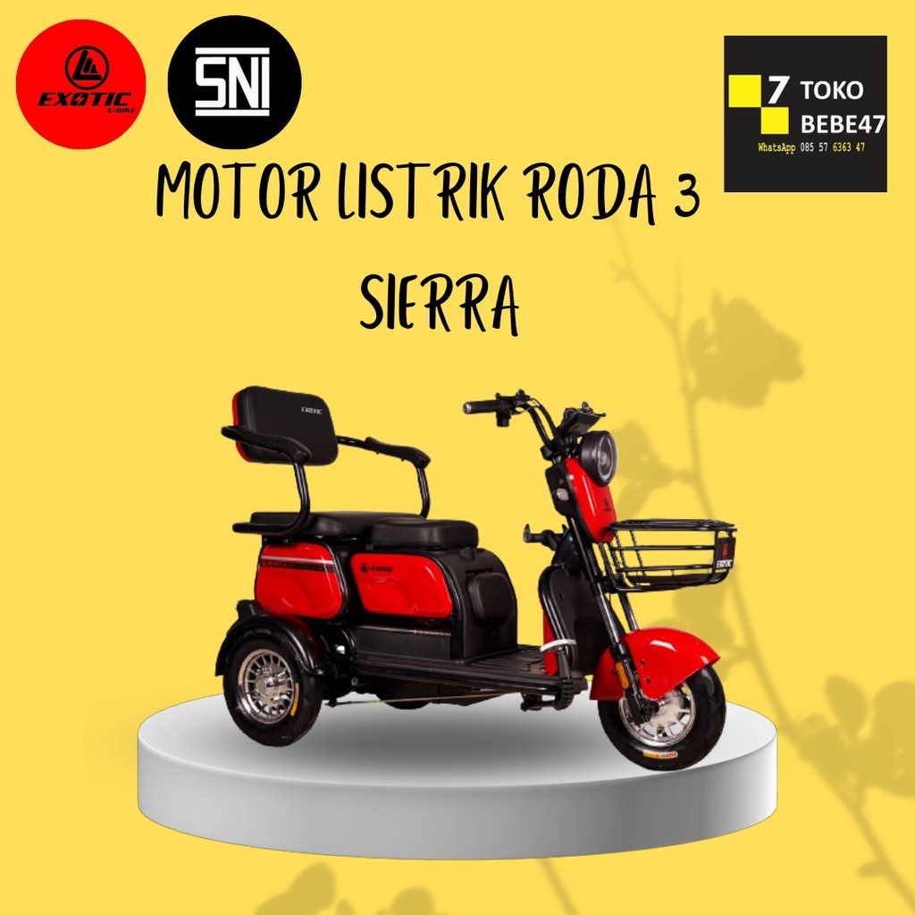 Motor Listrik Exotic SIERRA By PACIFIC