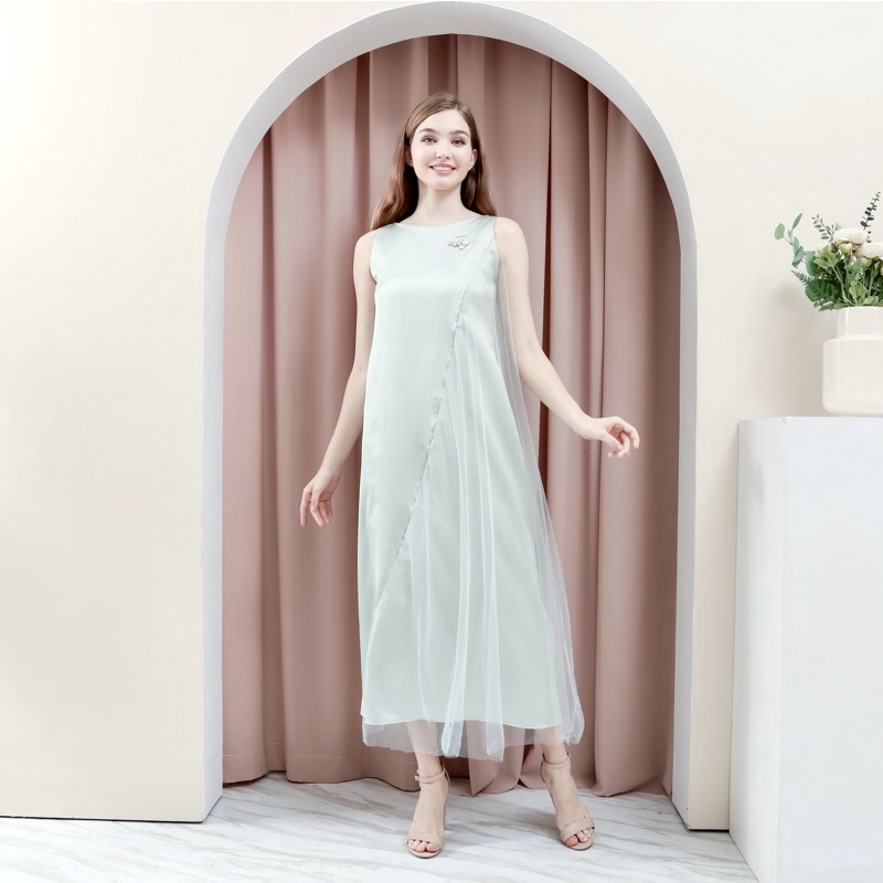 BPC MINJI SLEEVELESS maxi dress - Mint/ PARTY DRESS/ BRIDESMAID DRESS/ WEDDING GUEST OUTFIT/ PRE-WED