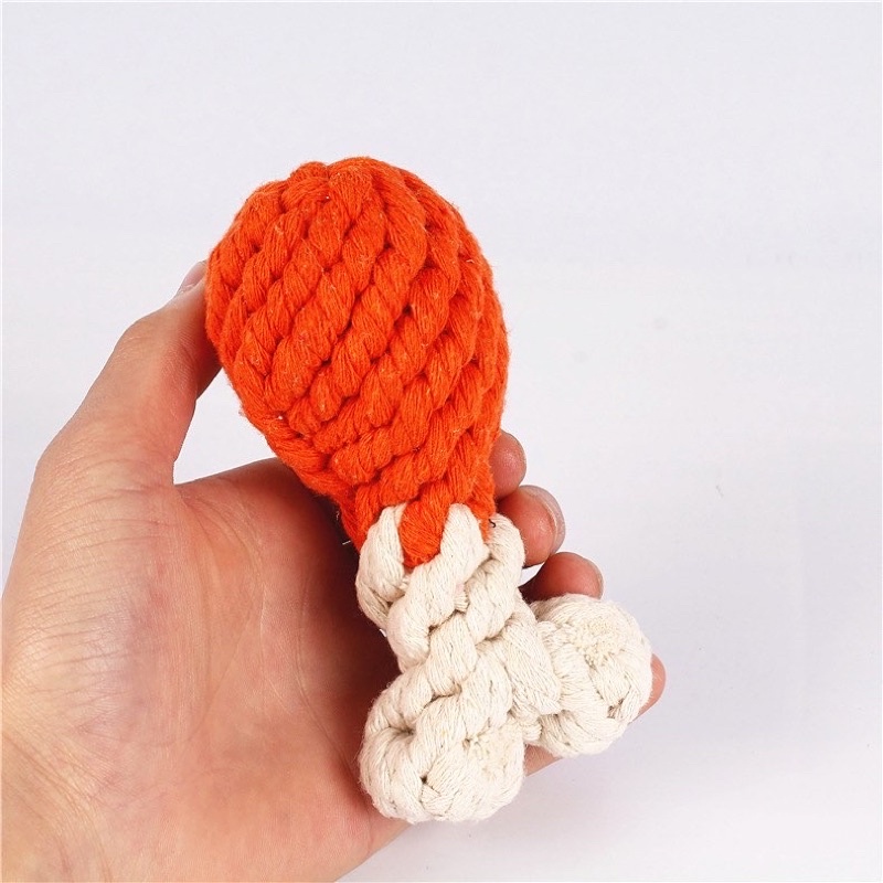 Chicken thighs rope toy