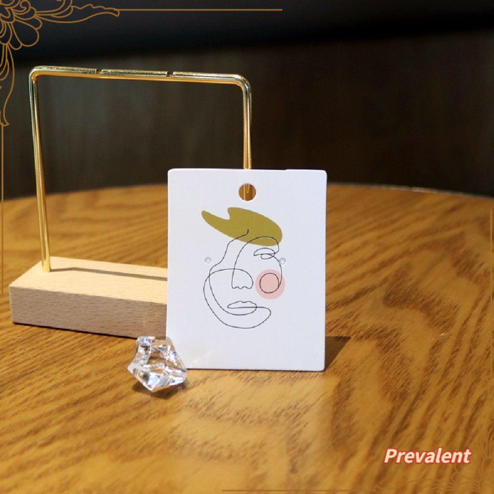 Preva 100PCS Kartu Anting Untuk Wanita Aksesoris Perhiasan Pajangan Manis Unik