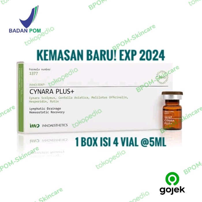 Inno-Tds Cynara Plus 25Ml Injeksi Slimming/Selulit/Retensi Air/Gembyor