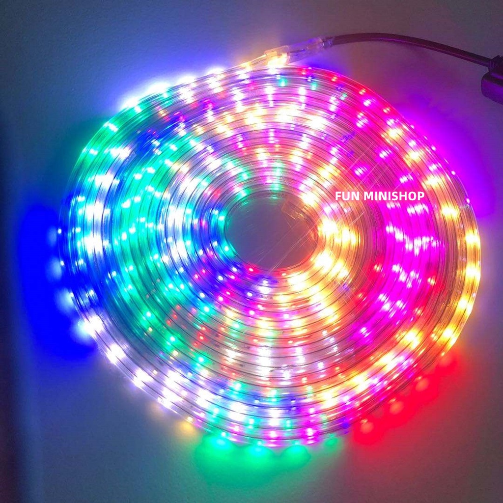 PAKET LAMPU LED STRIP SELANG RGB WARNA WARNI 2835 OUTDOOR