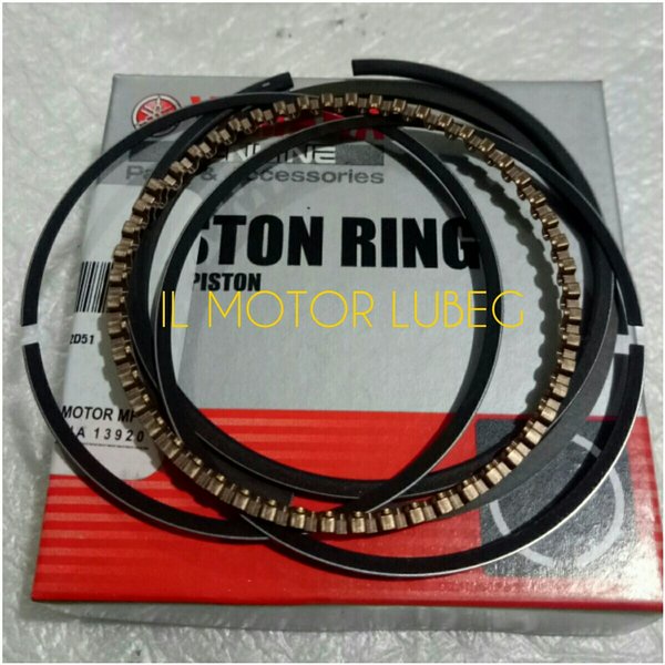 Ring Piston Seher Yamaha Mio Sporty Smile Soul Fino Karbu ORI 5MX